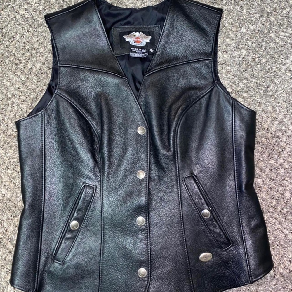 Harley Davidson Leather Vest